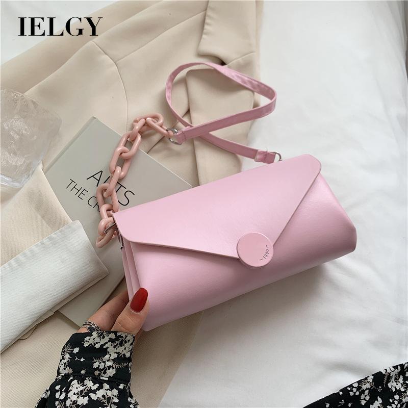 Túi Đeo Chéo Bằng acrylic Phối Dây Đeo Sợi Xích Thiết Kế Đơn Giản Thời Trang Cho Nữ