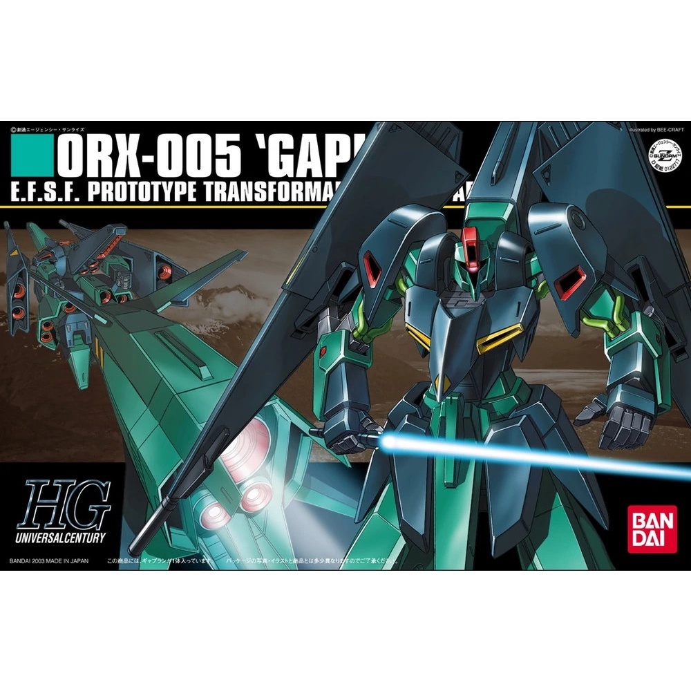 Mô hình lắp ráp Gundam HGUC ORX-005 GAPLANT Bandai 4573102635693
