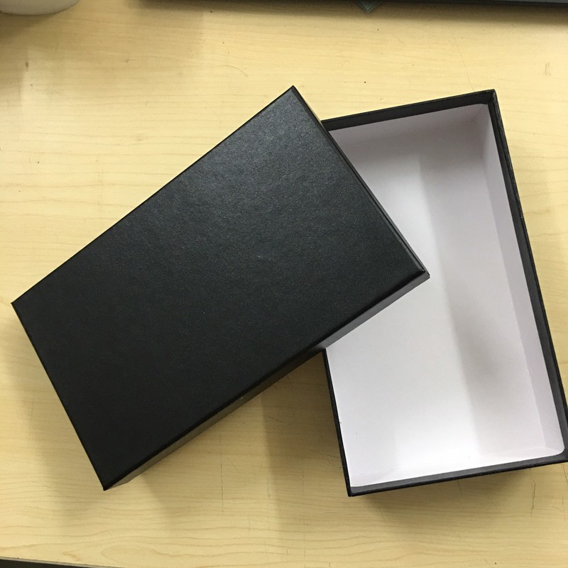 Hộp đựng Ví dài màu đen - Hộp đựng quà tặng Ví/Bóp không logo (21x12cm) - HQ112 | BigBuy360 - bigbuy360.vn