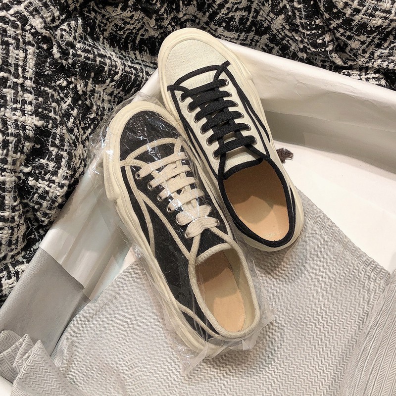 ( Tặng tẩy giày +vớ tất )Giày nữ giày thể thao vải sneaker nữ INS 2021 HOT TREND RM94 | BigBuy360 - bigbuy360.vn