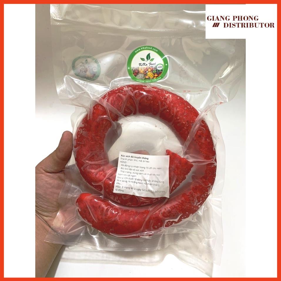 Xúc xích đỏ truyền thống 500gr
