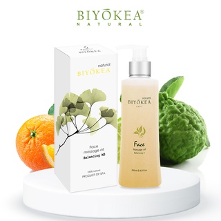 Dầu Massage Mặt Biyokea Balancing M3 Giúp Cân Bằng, Dưỡng Ẩm, Sáng Da, Ngăn Ngừa Lão Hóa Được Dùng Trong Các Spa