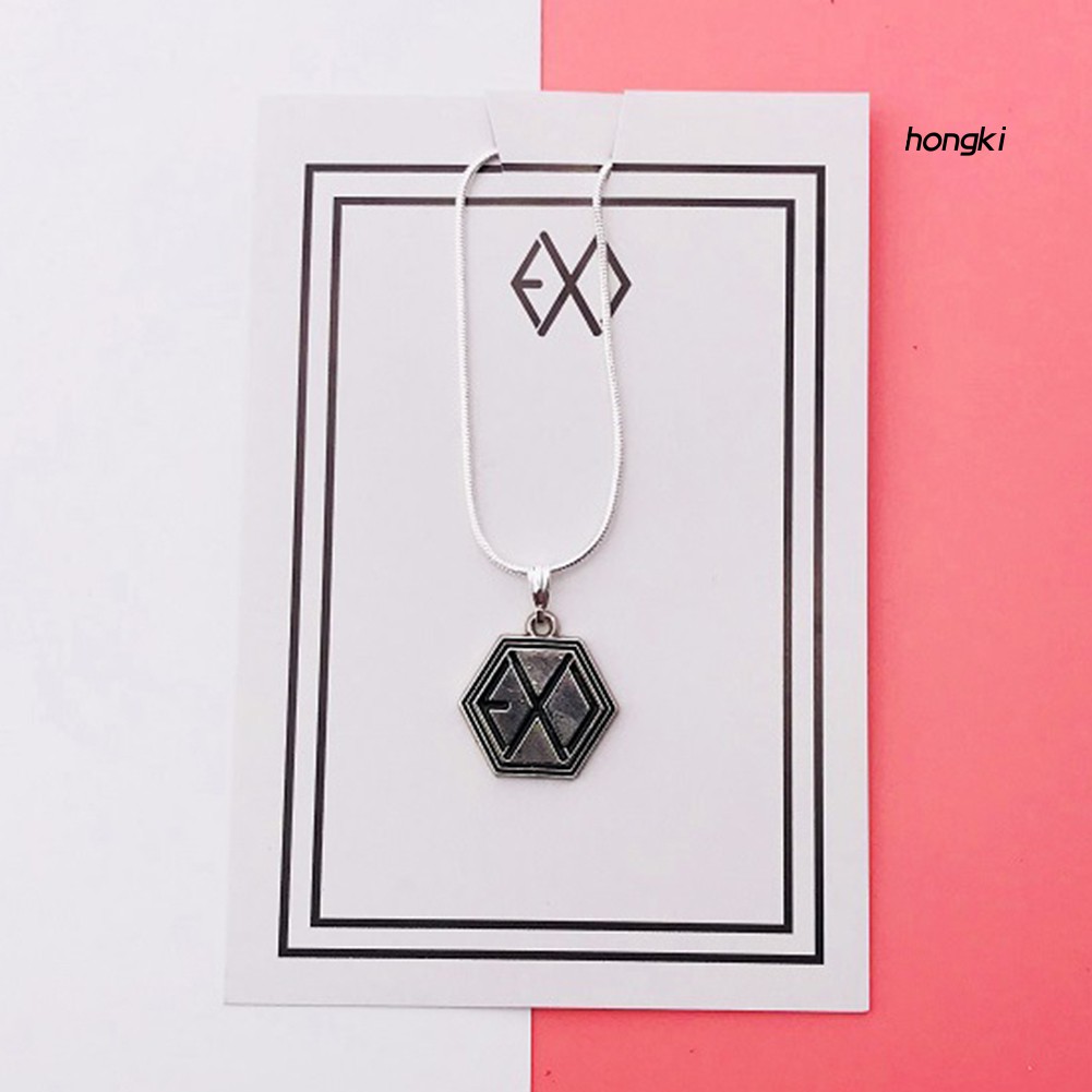 Vòng cổ mặt chữ các nhóm nhạc Kpop thời trang cho nam và nữ