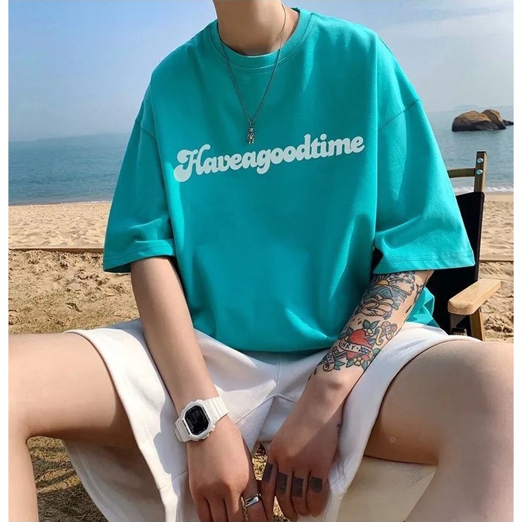 Áo thun tay lỡ form rộng unisex Haveagoodtime, Áo thun phông rộng Tiger.86 AFR497