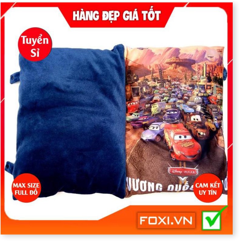 Gối sách vải 4 chủ đề truyện thiếu nhi cực hay kể truyện cho bé trước khi ngủ-an toàn-dễ vệ sinh