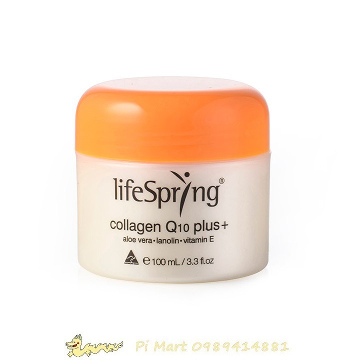 Kem nhau thai cừu LifeSpring Collagen Q10 Plus