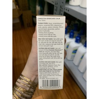 CANESTEN SENSICARE CALM Pháp - Dung Dịch Vệ Sinh Phụ Nữ Hương Thơm Dịu Nhẹ Giúp Giảm Ngứa, Khí Hư