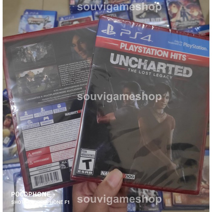 Đĩa Cd Chơi Game Ps4 Uncharted The Lost Legacy