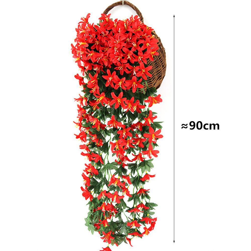 Hoa Lily Giả Bằng Lụa Trang Trí Đám Cưới