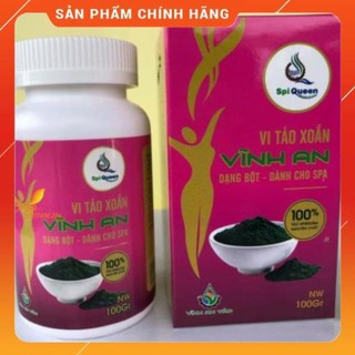Vi tảo xoắn Vĩnh An - Tảo bột cấy Nano, Hộp 100gr ( tảo bột )