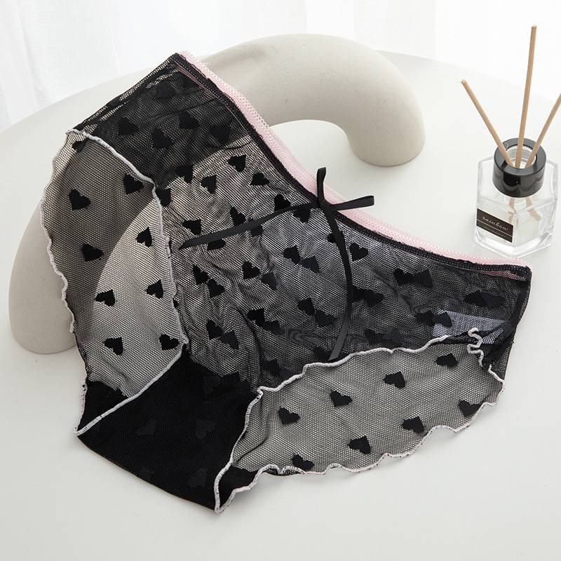 Quần Lót Cotton Phối Ren Mỏng Thoáng Khí Phong Cách Nhật Bản Cho Nữ | BigBuy360 - bigbuy360.vn