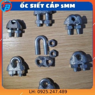 Ốc Siết Cáp 5ly Cóc Kẹp Dây Cáp 5ly - capthepsaigon