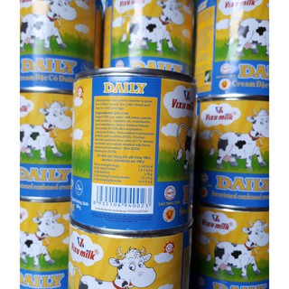 Cream đặc có đường DAILY lon 380gr