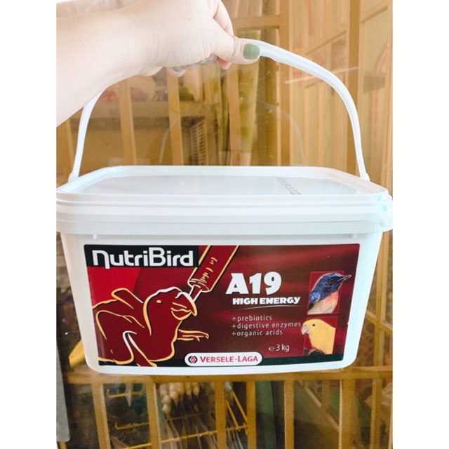 Bột nutri a19 nắp trắng thùng 3kg