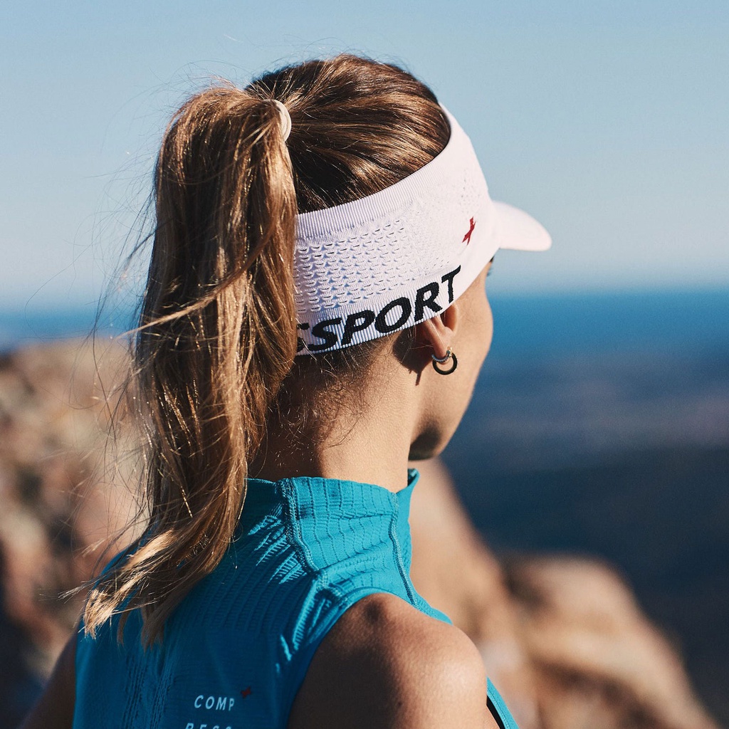 Băng Trán Thể Thao Chống Nắng Compressport Spiderweb Headband On/Off