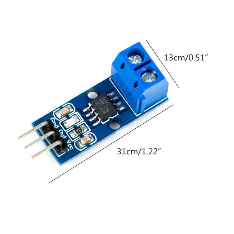 yal ACS712 Hall Current Sensor Testing Module Range 5A/20A/30A Circuit Monitor