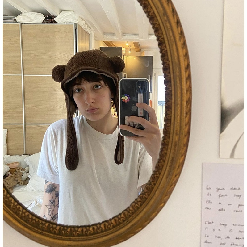 Mũ tai gấu dành cho mấy bạn vibes tây tây