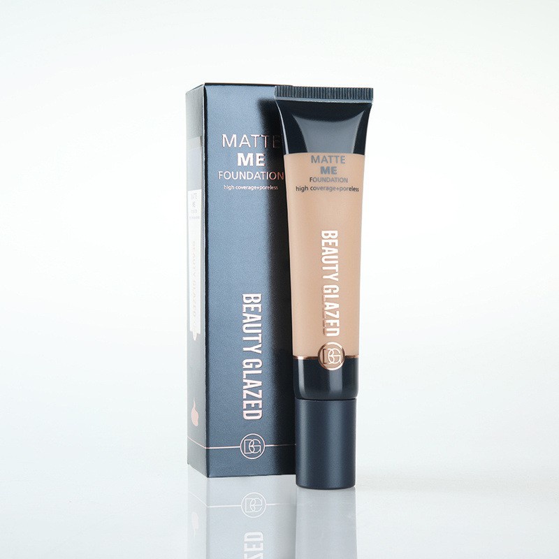 KEM NỀN LÌ CHE PHỦ CAO LỖ CHÂN LÔNG BEAUTY GLAZED MATTE ME FOUNDATION