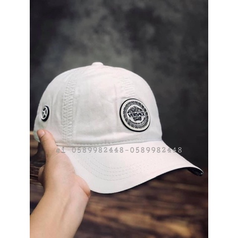 MŨ LƯỠI TRAI KAKI 2LỚP SIÊU XỊN LOGO TRÒN VESAC SIÊU ĐẸP CAO CẤP