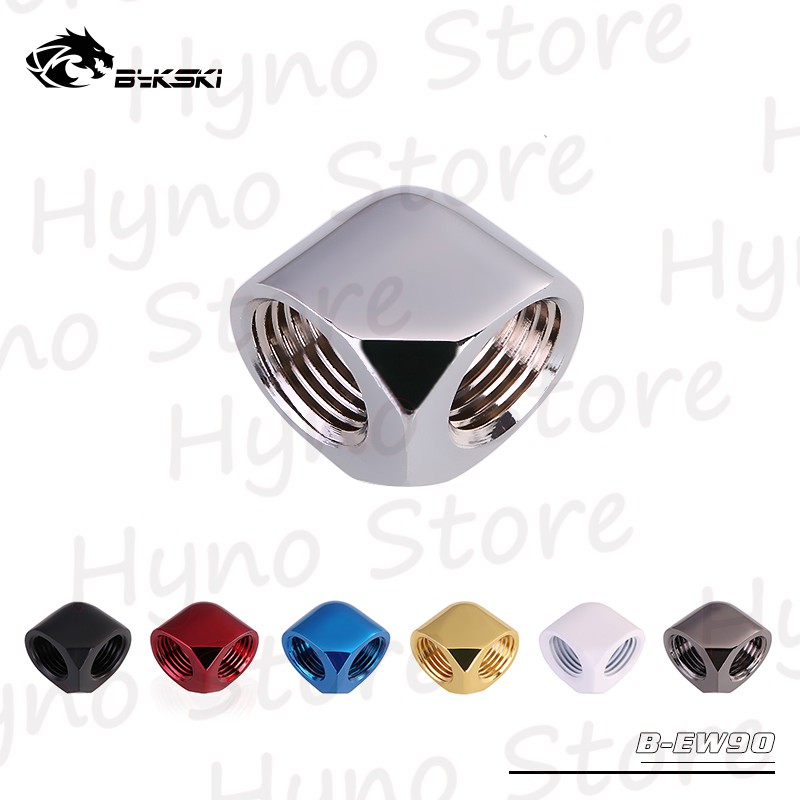 Fit 90 độ 2 đầu ren Bykski B-EW90 Tản nhiệt nước custom - Hyno Store