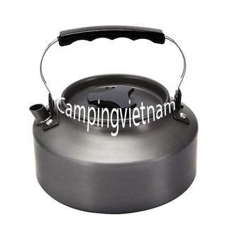 Ấm nấu nước mini hợp kim nhôm bền đẹp, nhỏ gọn, ấm nấu cho cắm trại leo núi