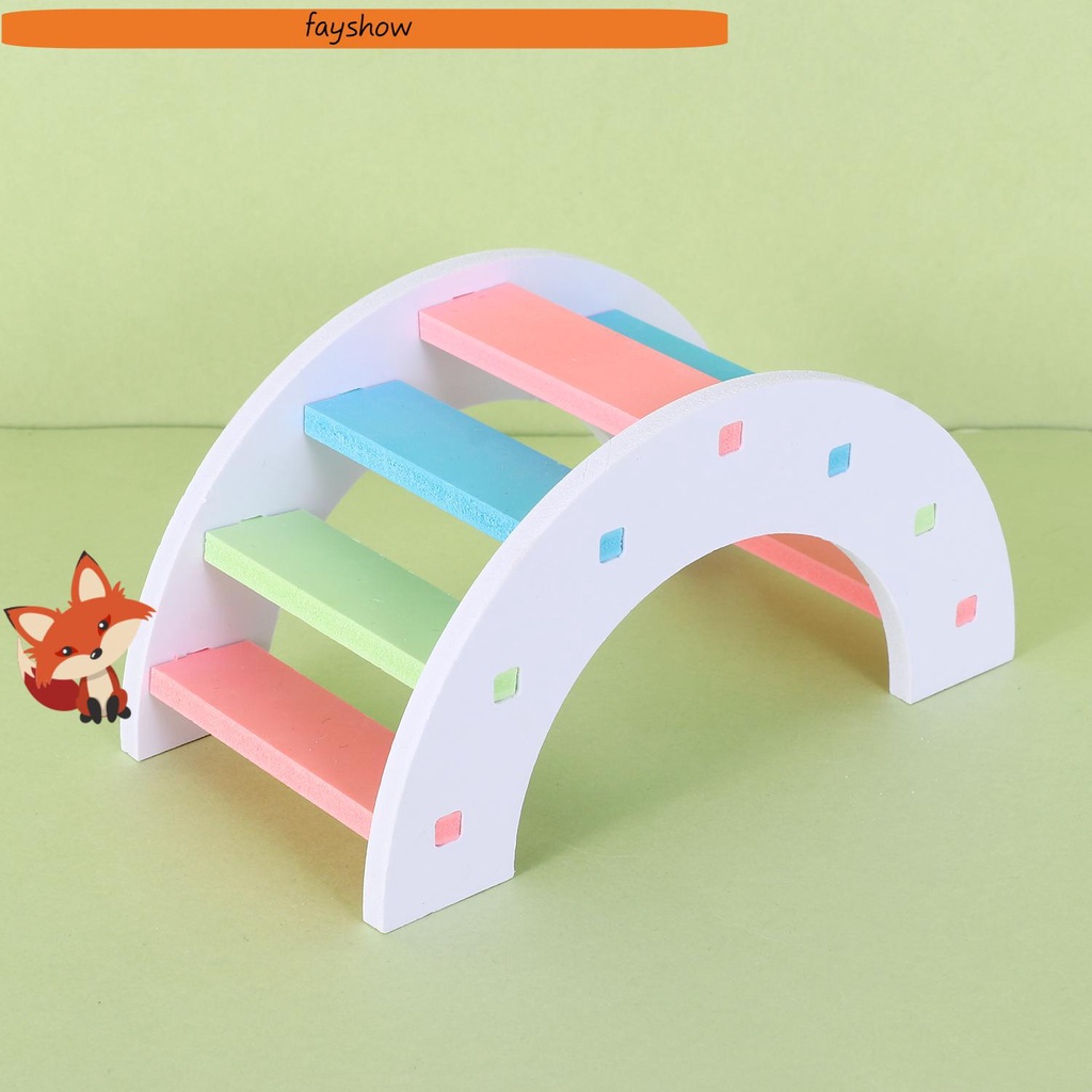 Bộ Đồ Chơi Cầu Gỗ Tập Thể Dục Cho Chuột Hamster