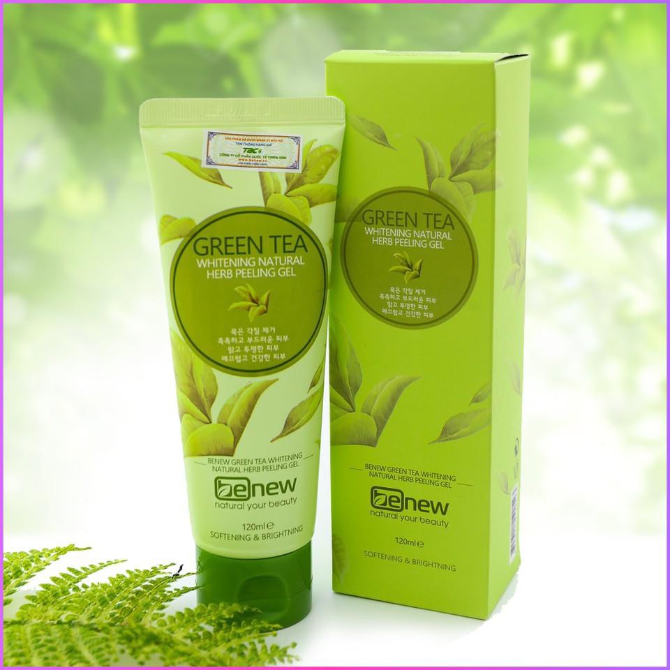 Tẩy tế bào chết Benew Green Tea Peeling Gel 120ml