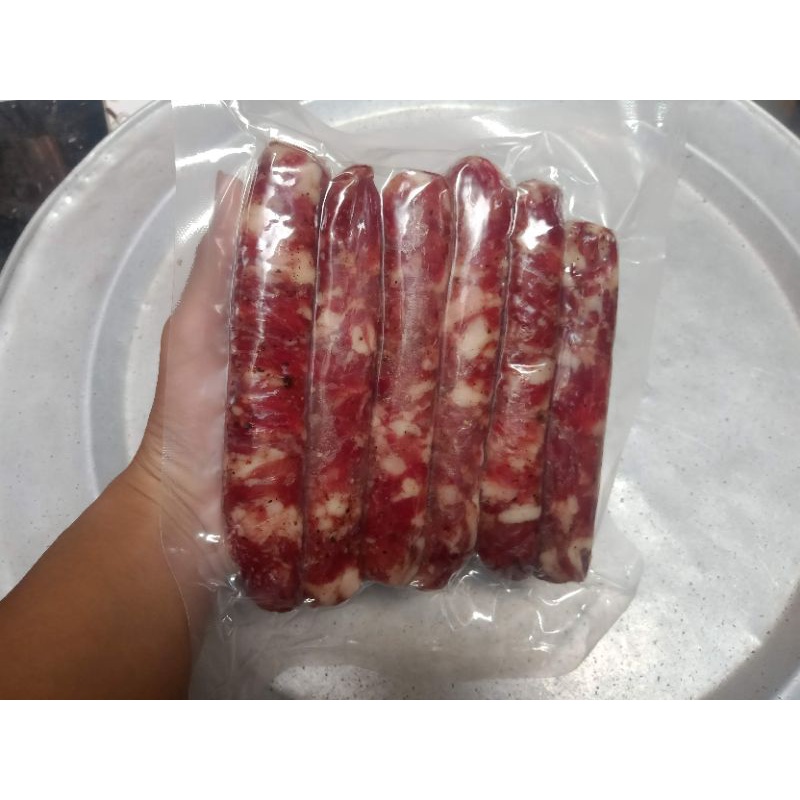 Lạp Sườn hun khói vị gừng núi đặc sản Xứ Lạng túi 500g đảm bảo ngon