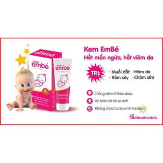 Kem Em Bé Hăm Da ,Chàm Sữa ,Muỗi Đốt Tuýp 20gr