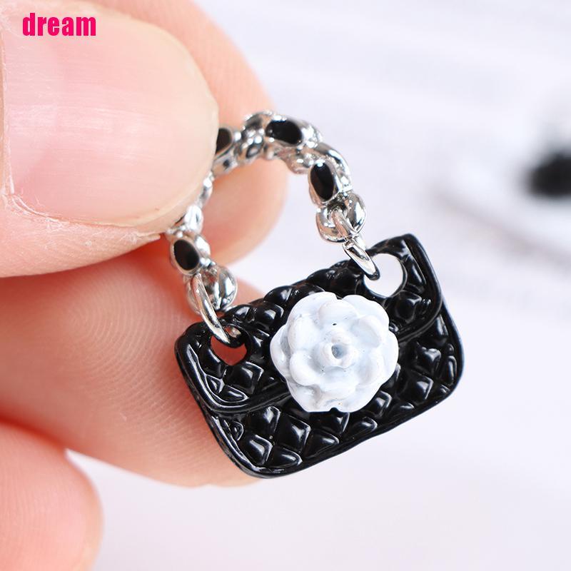 Bộ 2 Túi Xách Da Thời Trang Cho Búp Bê Tỉ Lệ 1: 6 1:
