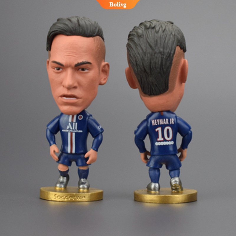 Mô hình búp bê cầu thủ bóng đá Messi Ronaldo Neymar Real Madrid làm quà tặng sinh nhật cho bé