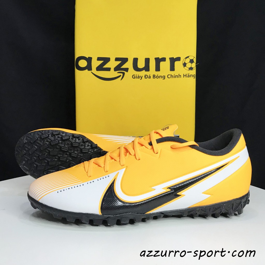 Giày đá banh chính hãng NIKE MERCURIAL VAPOR 13 ACADEMY TF - AT7996-801 - Tặng kèm TÚI RÚT & TẤT