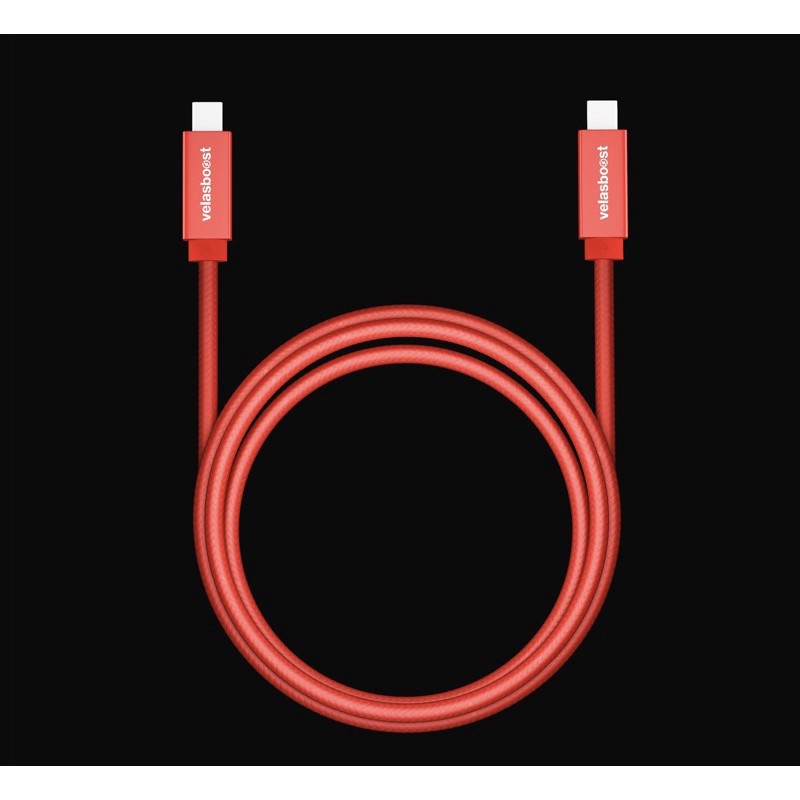 Cáp C to C Velasboost (Usb 3.2) 100w, 20Gbps, 4k/60hz - Bảo hành 2 năm