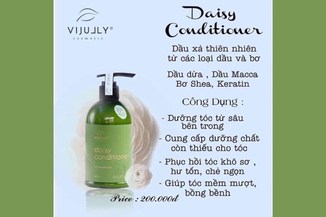 DẦU XẢ HOA CÚC VIJULLY ( MUA 1 TẶNG 4 )