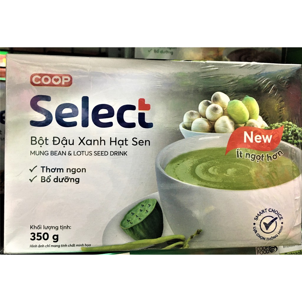 Combo 4 hộp bột gạo lứt - mè đen hạt sen - đậu xanh - 5 loại đậu