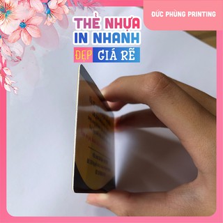 Combo 200 thẻ nhựa (thẻ vip, thẻ xe, thẻ nhân viên)