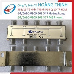 Bộ Chia Truyền Hình Cáp 8 Xanh Pacific