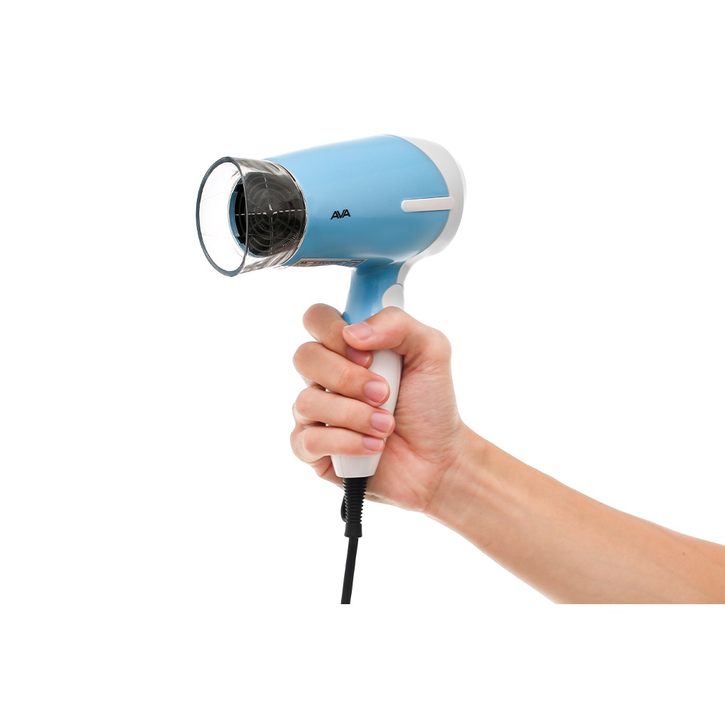 Máy sấy tóc Ava RCY-8617A 1000W gấp gọn 2 tốc độ sấy - Chính hãng BH 12 tháng