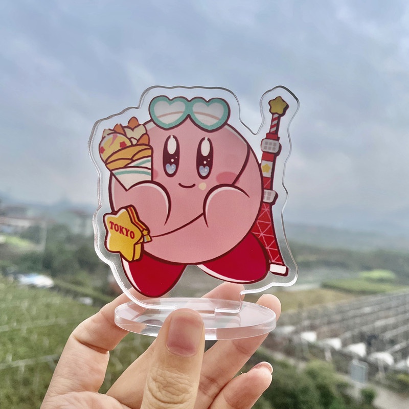 Đồ trang trí nhân vật Kirby Melody Kuromi hoạt hình xinh xắn cho bàn làm việc