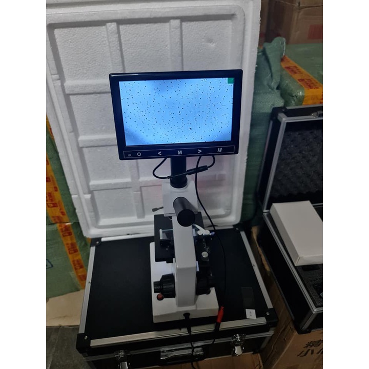 Kính hiển vi soi tinh trùng heo có màn hình LCD