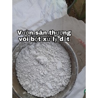 Vôi Bột Nông Nghiệp 1 kg, Bón Cây, Cải Tạo Đất, Khử Phèn, Sát Trùng Ao Chuồng Trại
