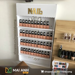Kệ Để Đồ Nail, Để Nước Sơn Treo Tường