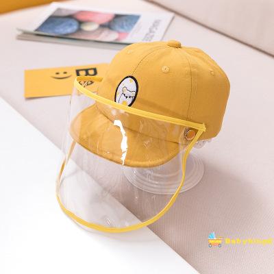 ANANA-Babies Detachable Protective Hat Universal Anti-fog Face Shield