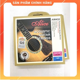 Bộ dây đàn Acoustic Alice AW432 Chính hãng