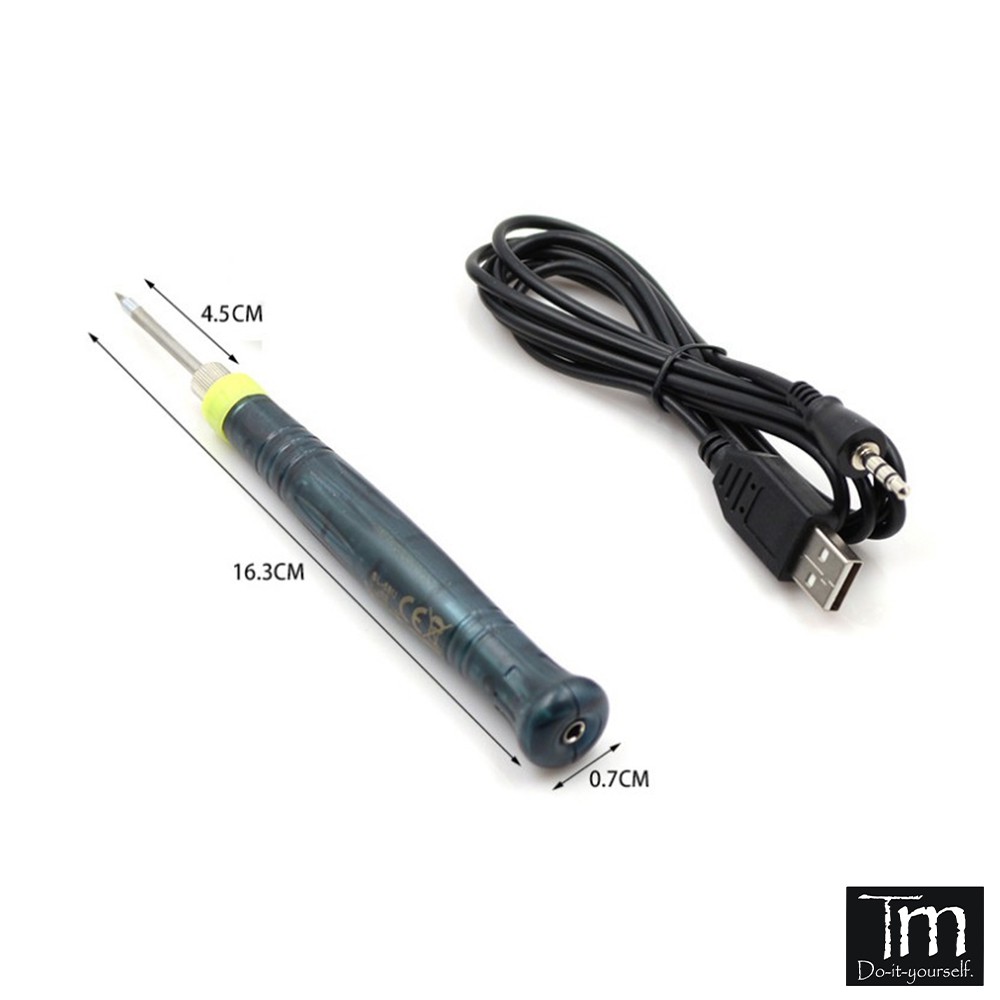 Mỏ Hàn USB 5V-2A Đạt 400 Độ C