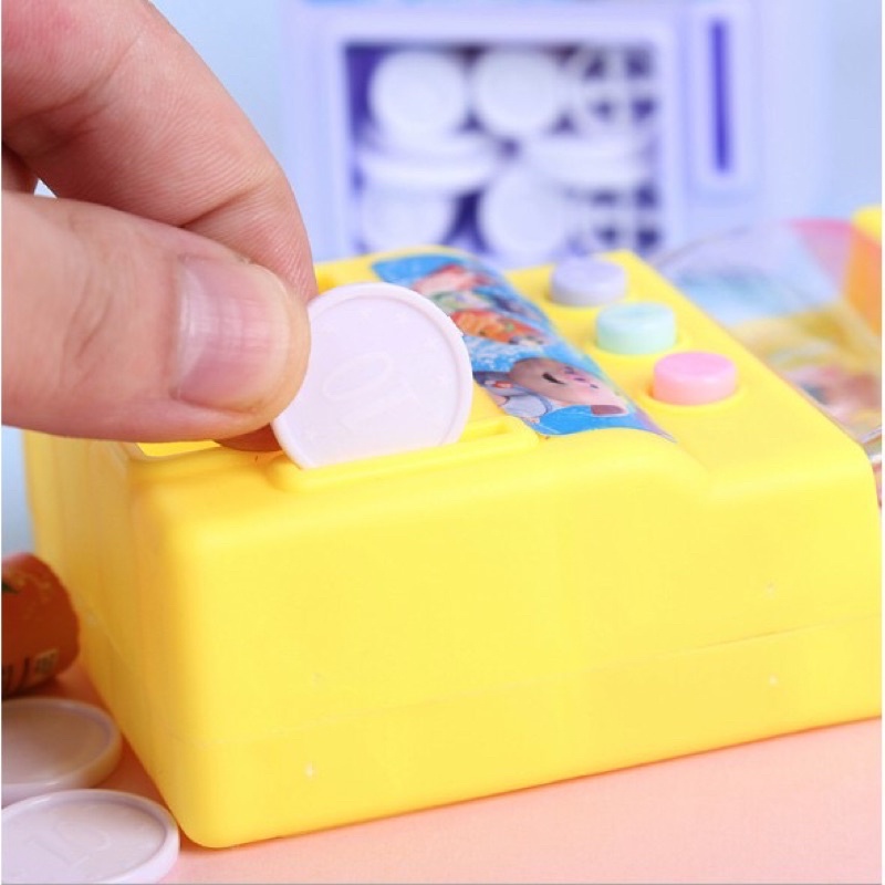 Mô hình đồ chơi máy bán nước đồ trang trí nhà búp bê