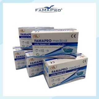 [HỘP 50 CÁI FAMAPRO] - Khẩu trang y tế kháng khuẩn