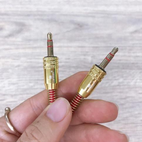 Dây Ra Loa 2 đầu 3.5 mm, jack kết nối điện thoại ra amly mixer chống đứt Earldom AUX 27