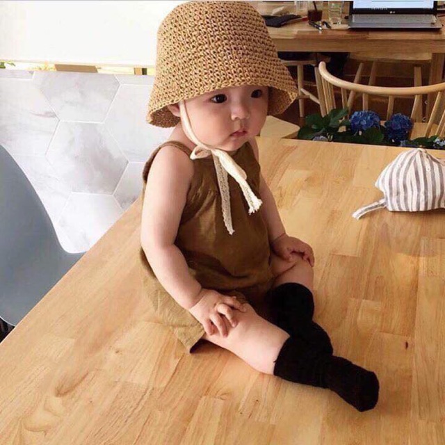 Mũ cói cho bé yêu hàng siêu hot