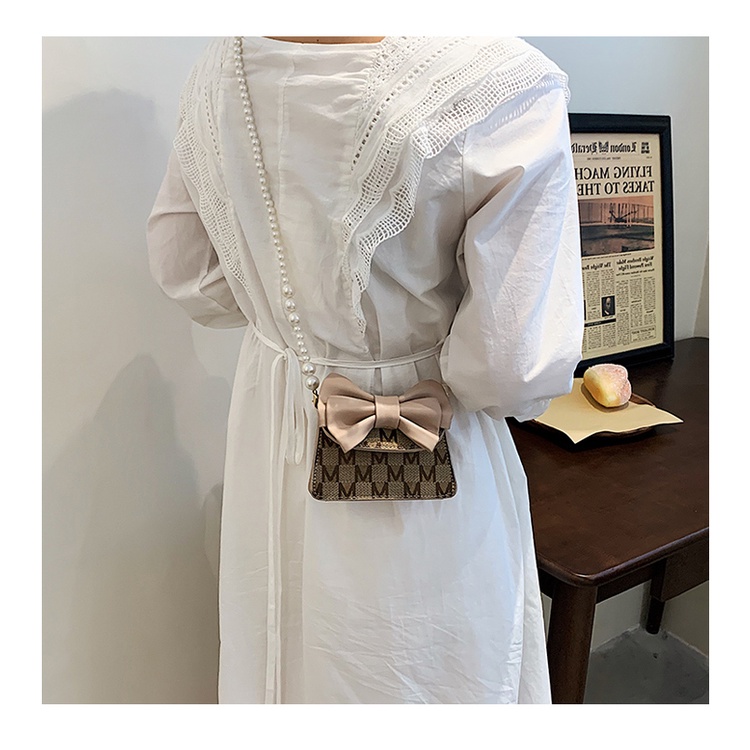 Túi xách nữ mini dính nơ phong cách hàn quốc dễ thương hàng quảng châu cao cấp 1999store_official